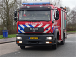 Prio 1 Brand Wegvervoer Auto Parkeerplaats BST N31 Rechts Stienkamp Drachten